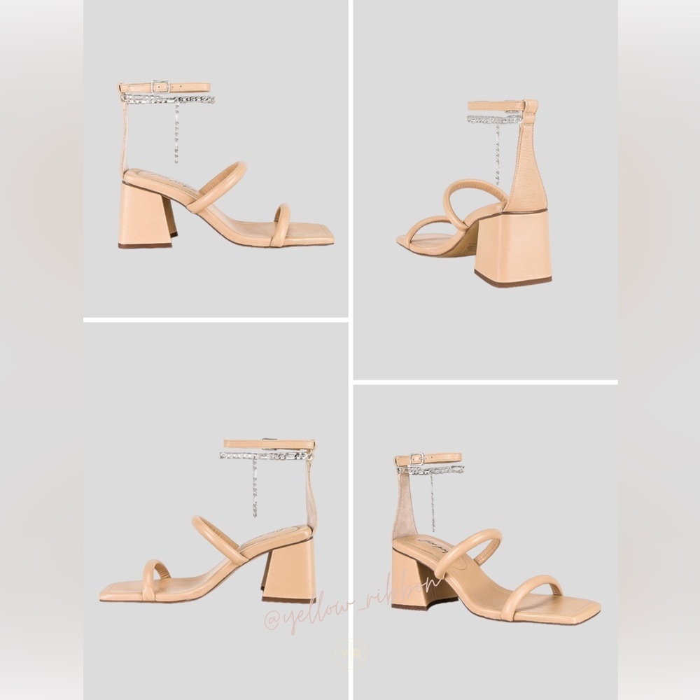 🆕 Free People Parker Chain Heel | Dune | Size US 9 - Picture 3 of 7